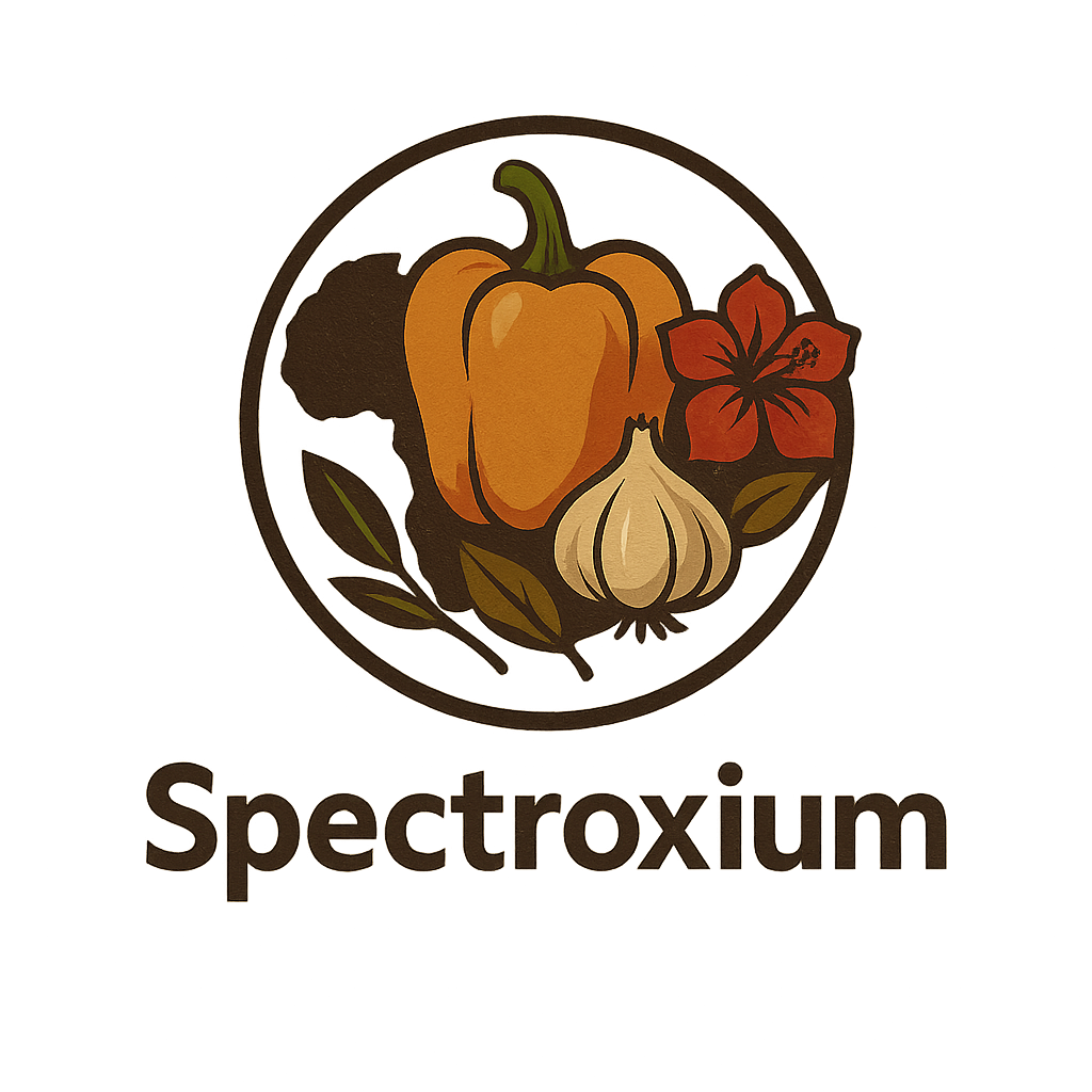 Logo Spectroxium - Fournisseur d'accessoires et d'épices afro-caribéennes pour Les Délices de Josy